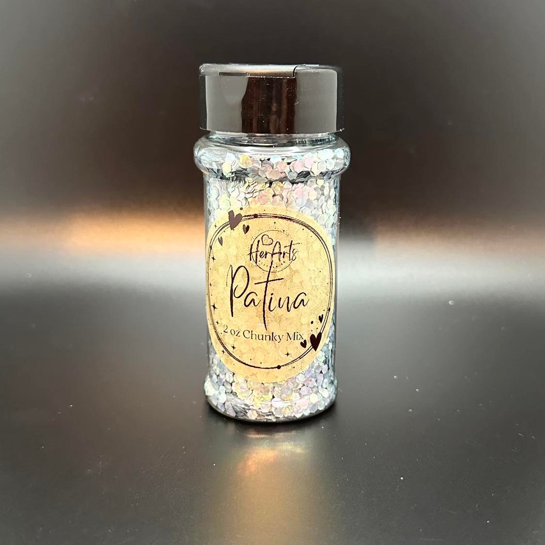 Patina Holographic Cats Eye Chunky Glitter