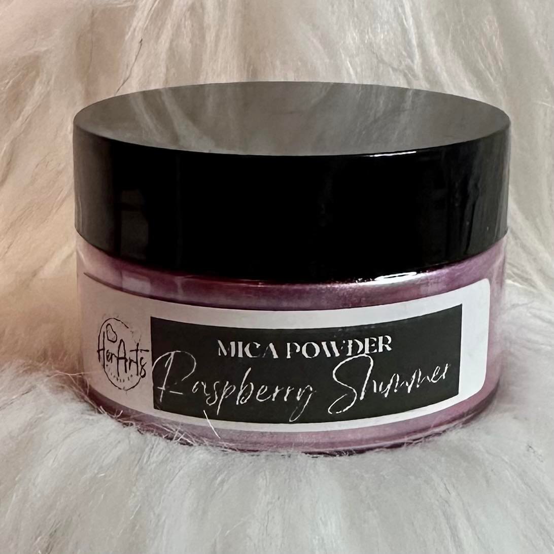 Mica Powder, Raspberry Shimmer