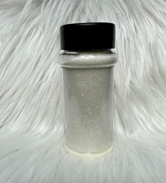 Snow White Holographic Fine Glitter