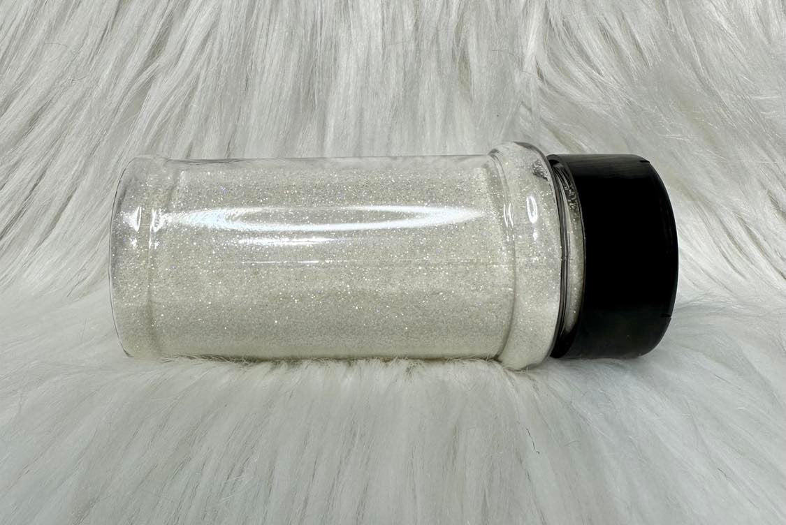 Snow White Holographic Fine Glitter