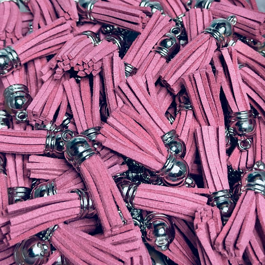 Leather Tassels, Strawberry Punch