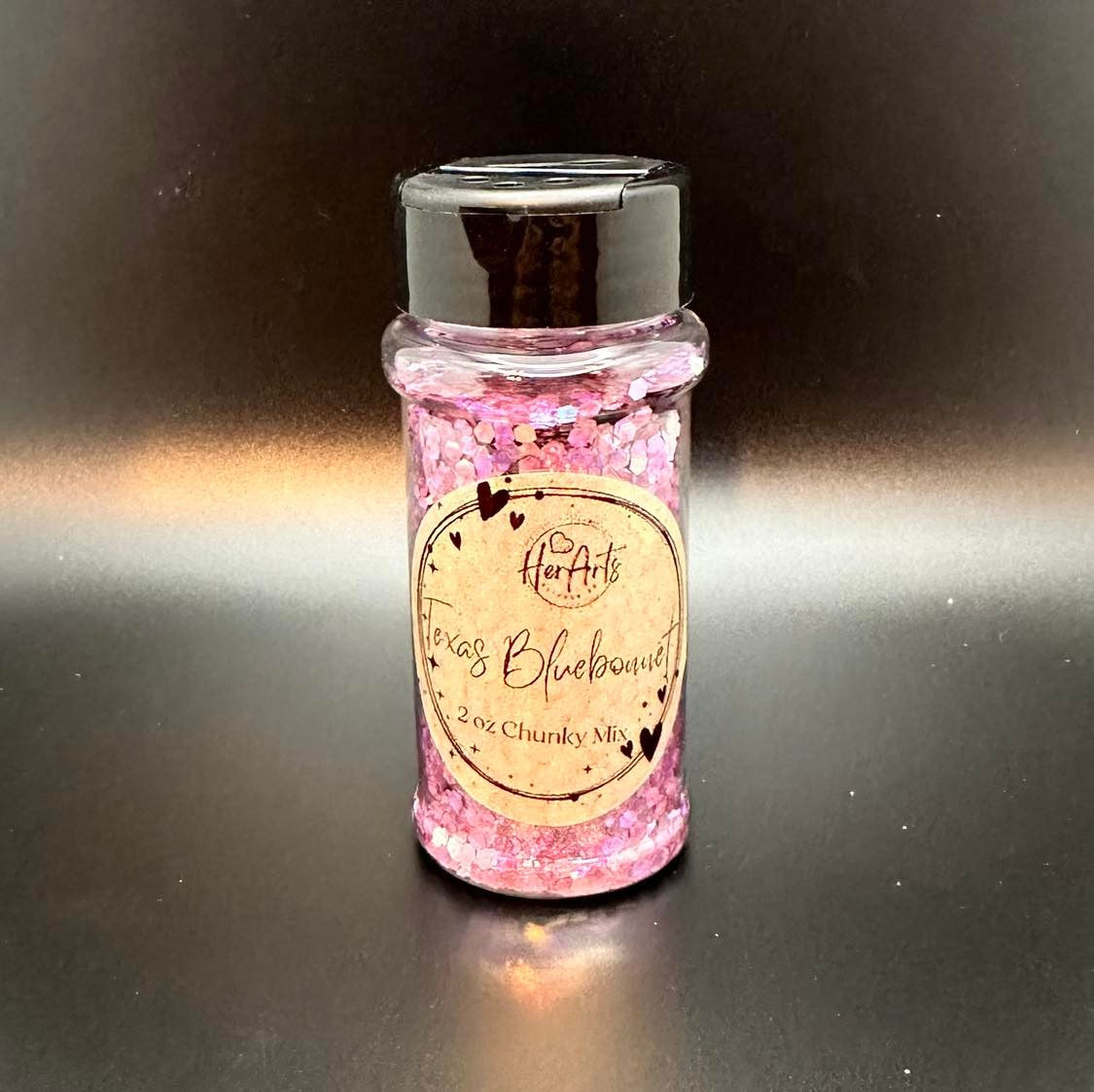 Texas Bluebonnet Cats Eye Holographic Chunky Glitter
