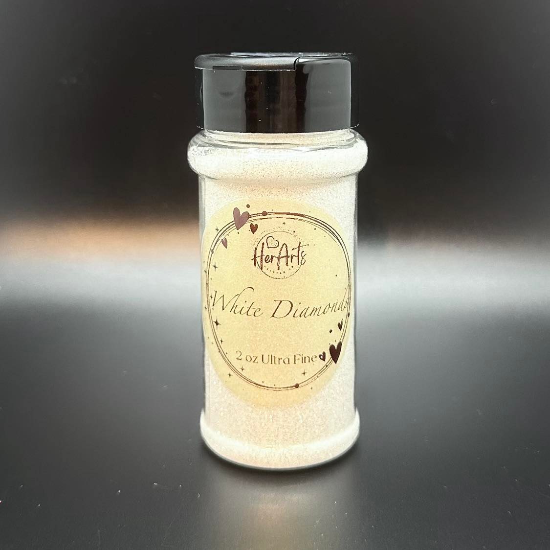 White Diamonds High Sparkle Ultra Fine Glitter