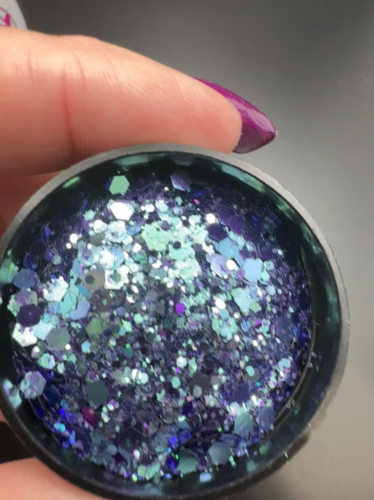 Purple Freeze Chameleon Chunky Mix Glitter