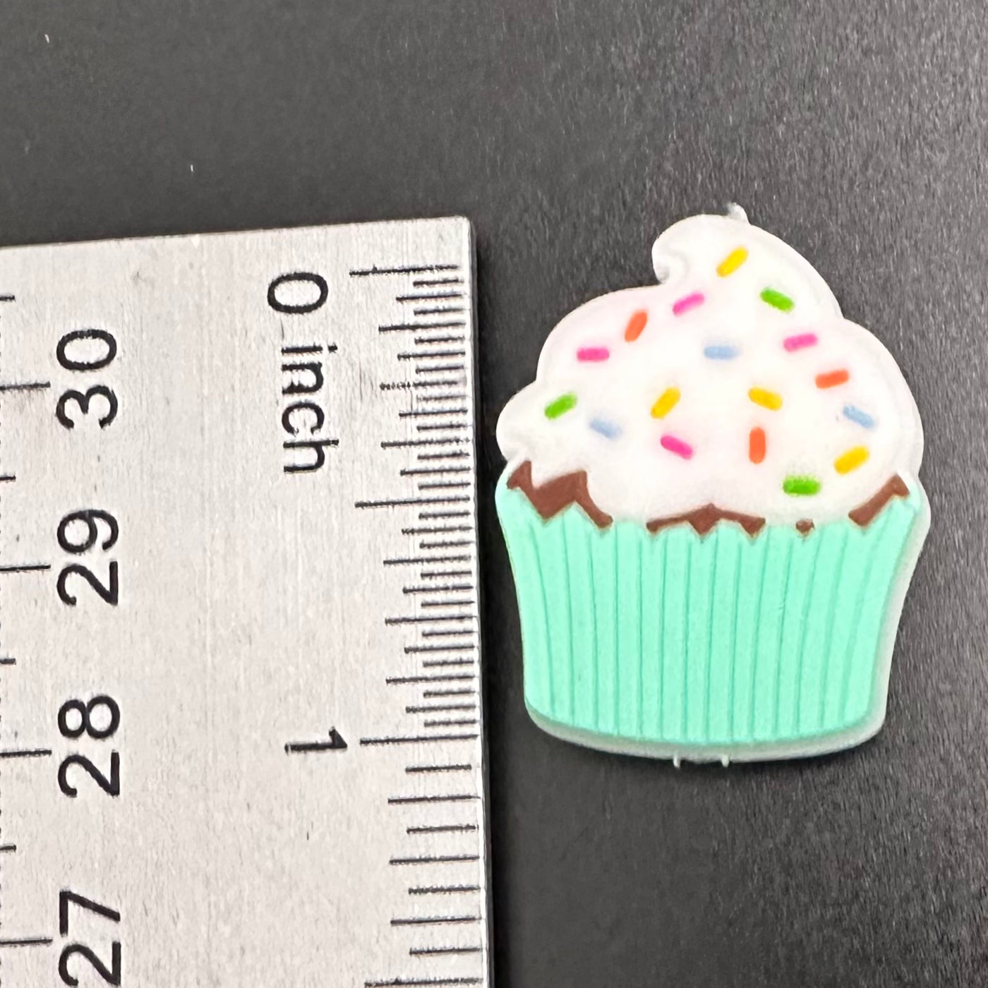 Focal Bead, Cupcake