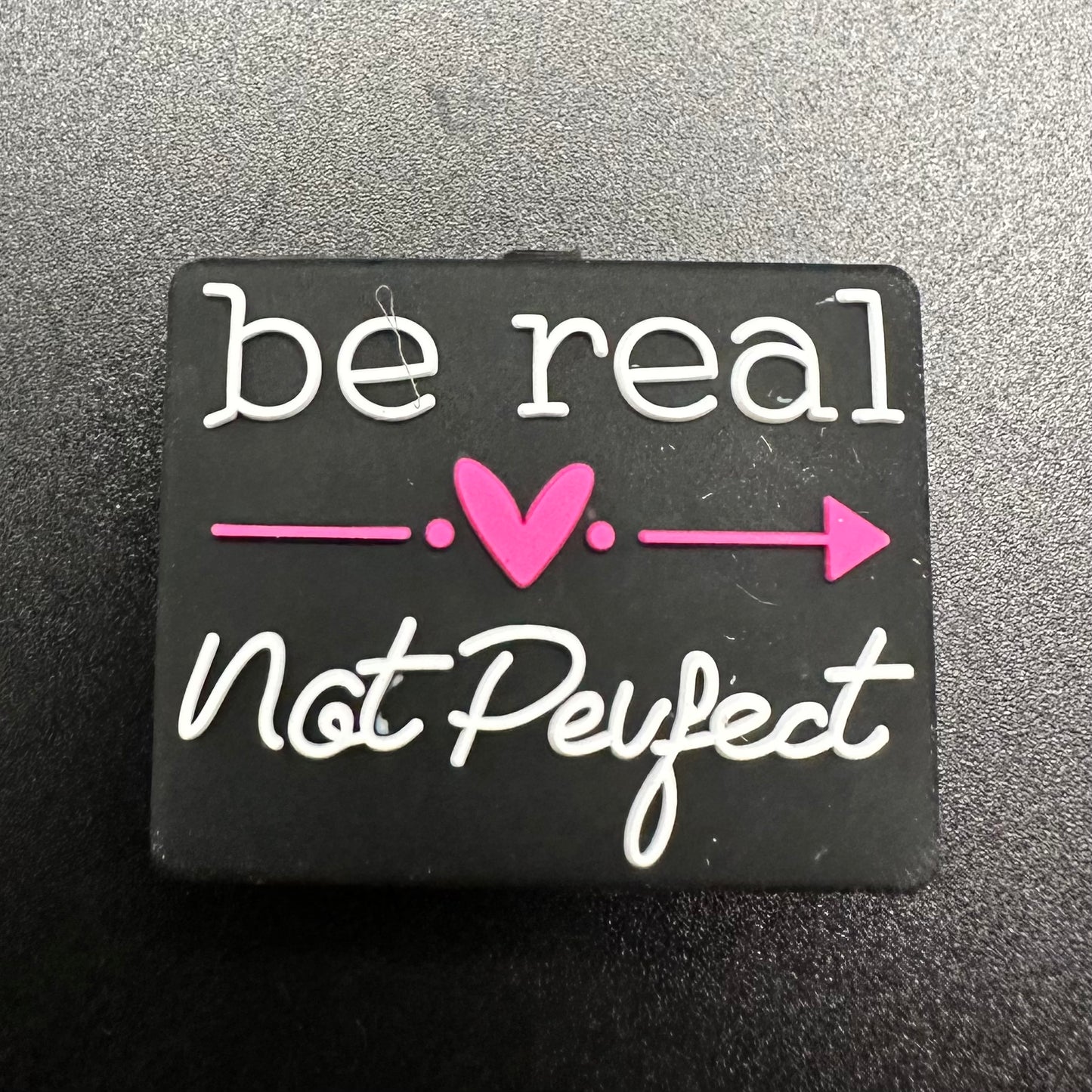 Focal Bead, Be Real Not Perfect