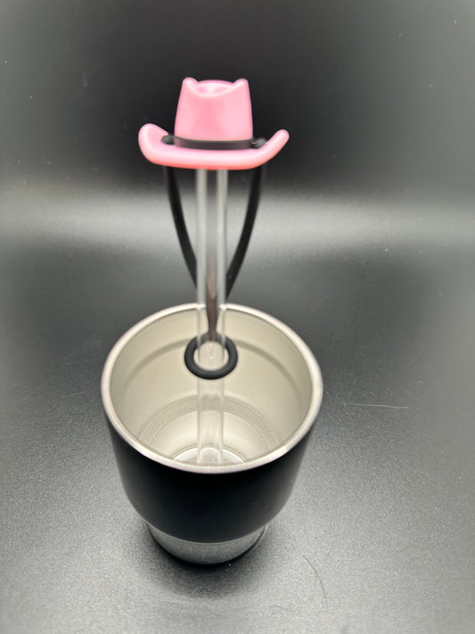 Decorative Silicone Straw Cap, Cowboy Hat