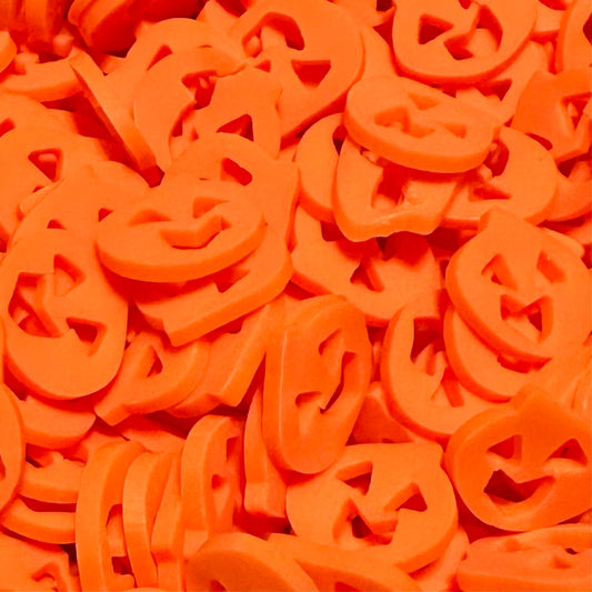 Polymer Clay Slices, Jack O’Lantern