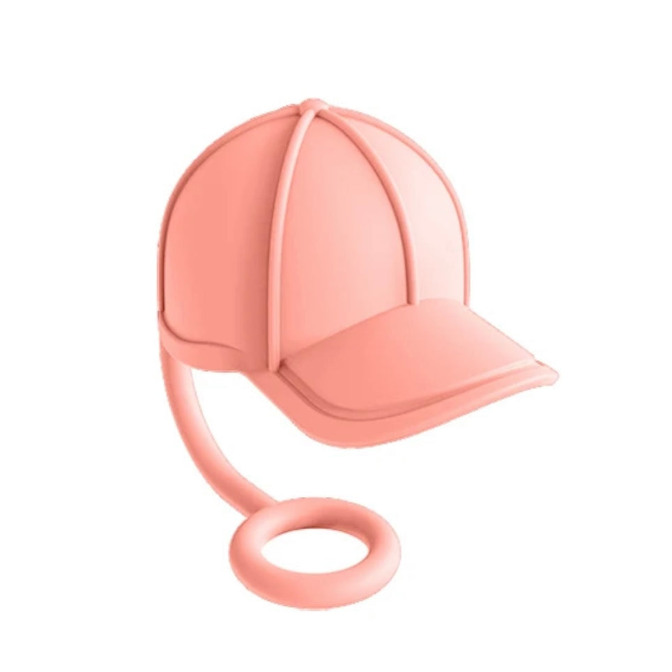 Decorative Silicone Straw Cap, Baseball Hat