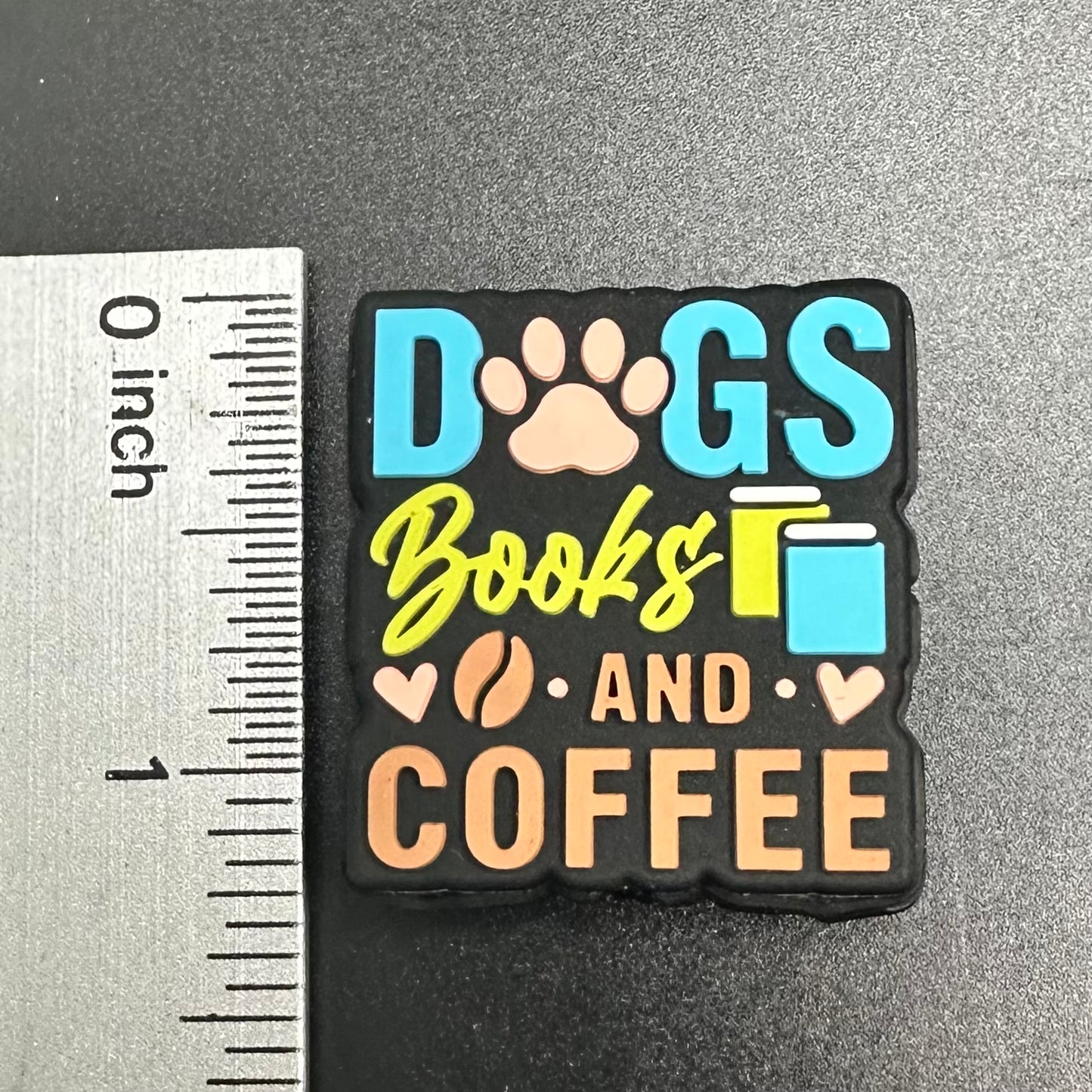 Focal Bead, Dogs Books& Coffee