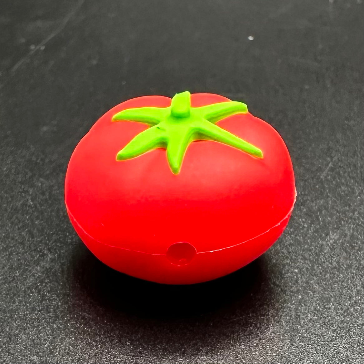 Focal Bead, 3D Tomato