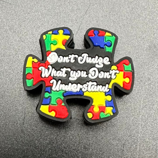 Focal Bead, Autism Puzzle Piece