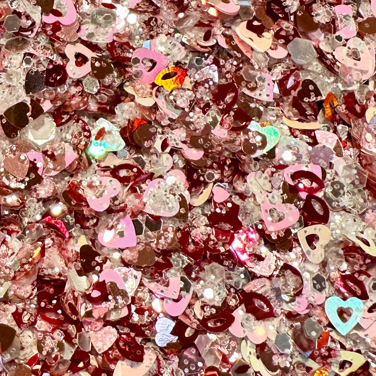 Love and Kisses Chunky Glitter