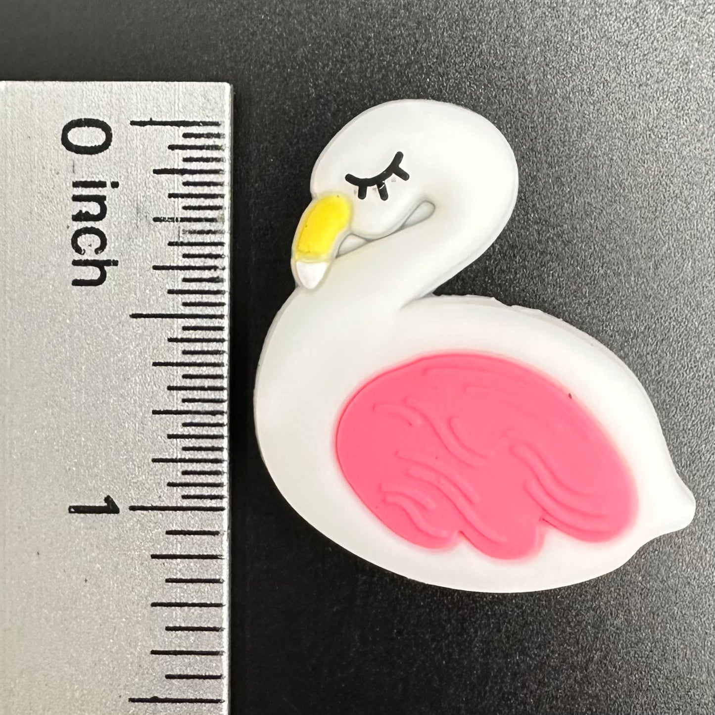 Focal Bead, Flamingo - Choose Color