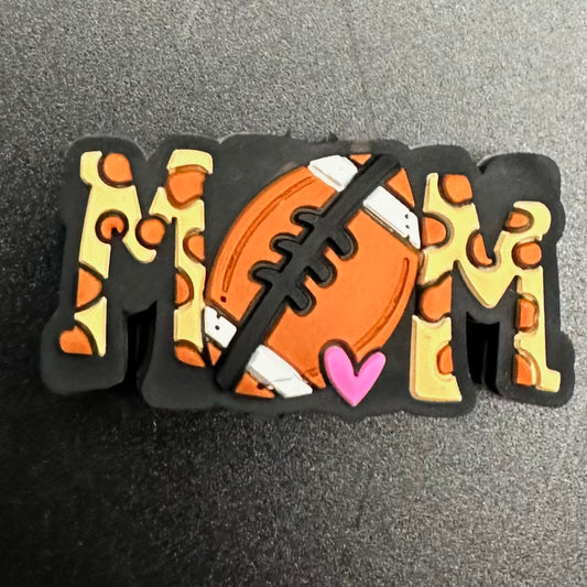 Focal Bead, Football Mom