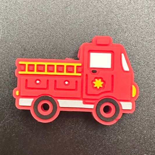 Focal Bead, Fire Truck