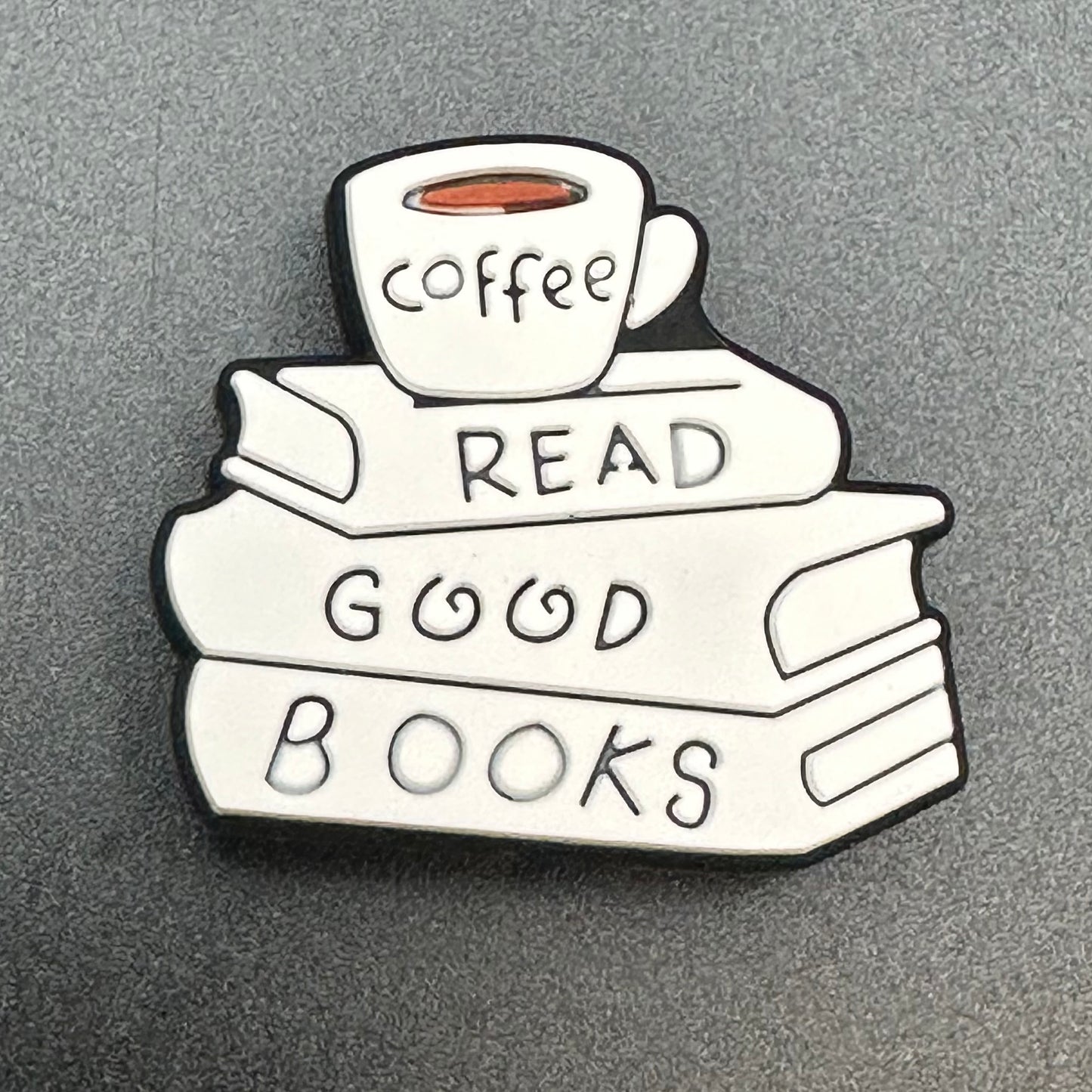 Focal Bead, Coffee Read Good Books
