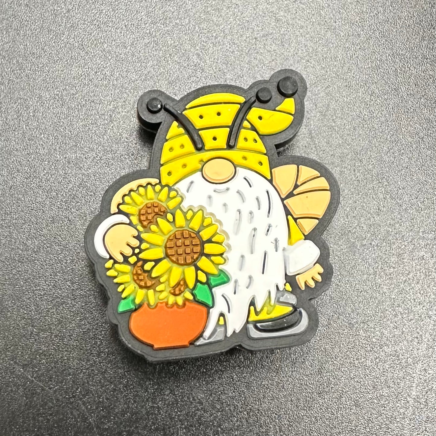 Focal Bead, Sunflower Gnome