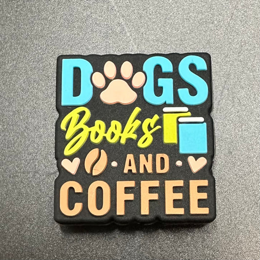 Focal Bead, Dogs Books& Coffee