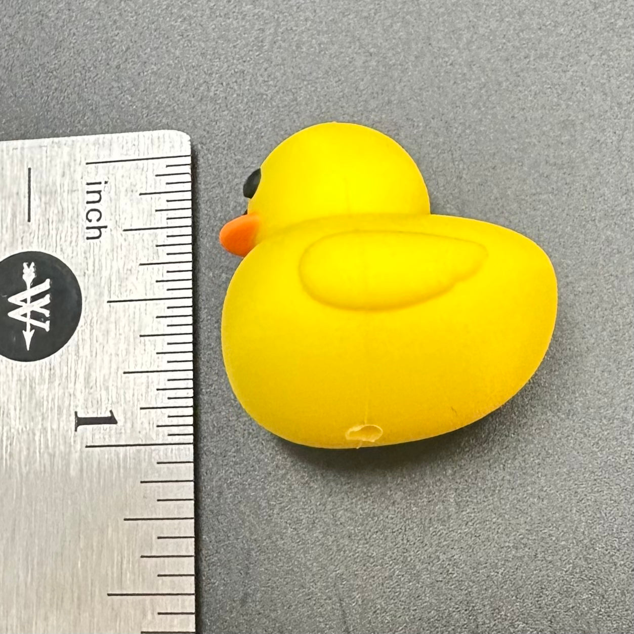 Focal Bead, Yellow Rubber Ducky