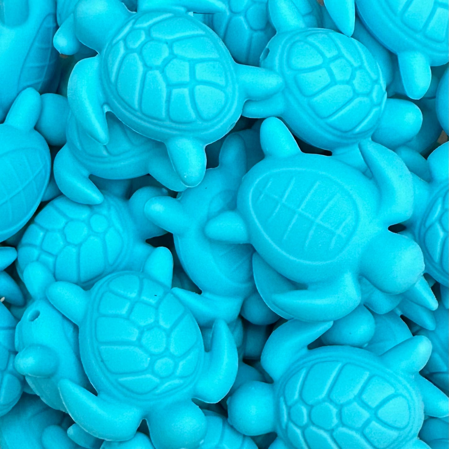 Focal Bead, Sea Turtle-Turquoise