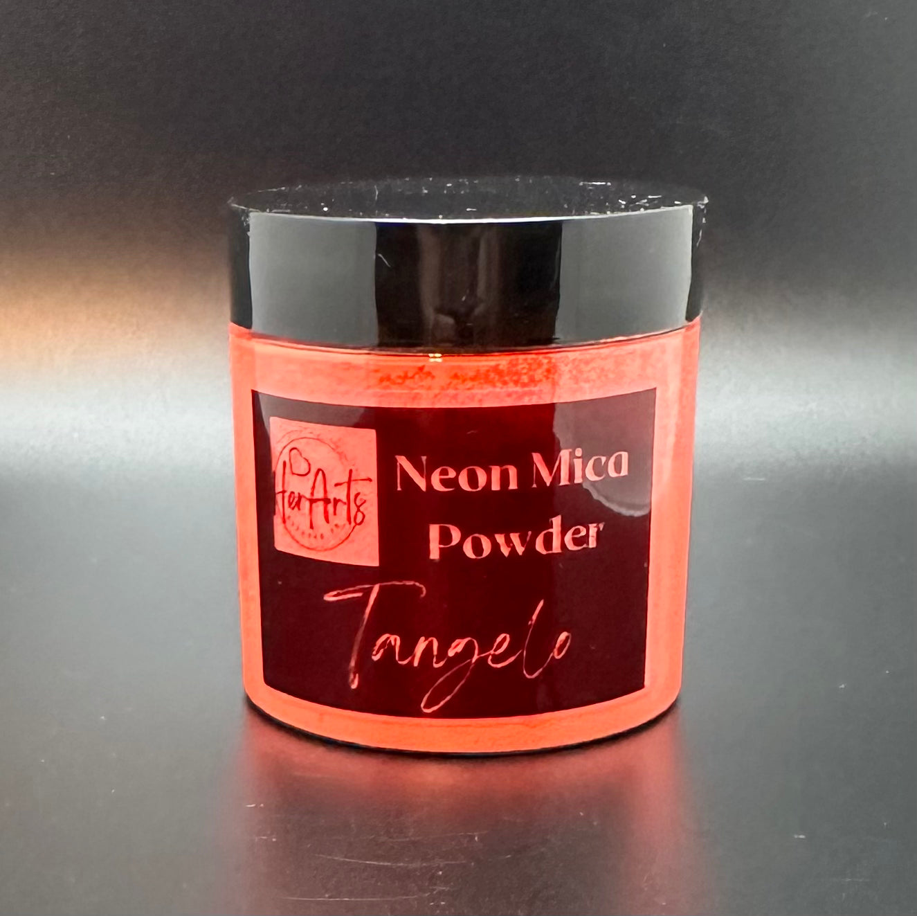Neon Mica Powder, Tangelo