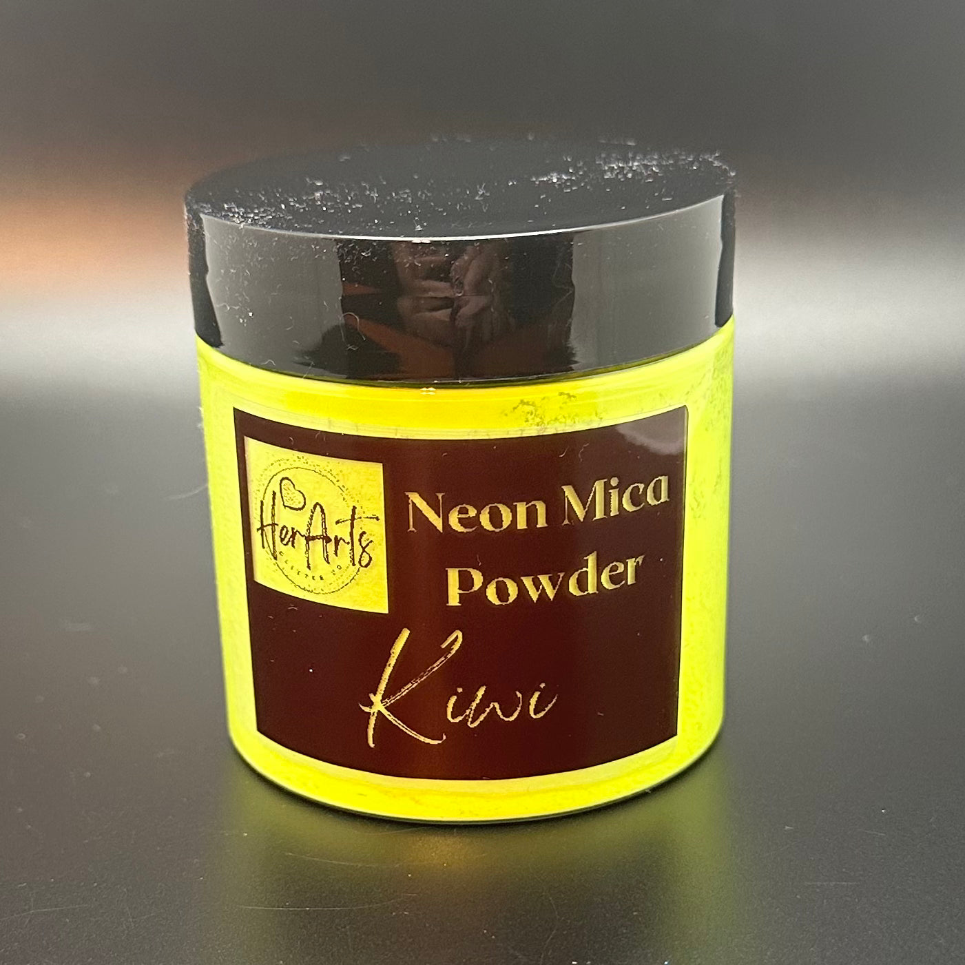 Neon Mica Powder, Kiwi