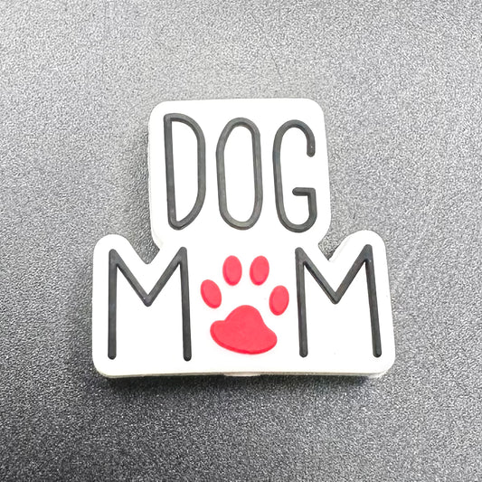 Focal Bead, Dog Mom