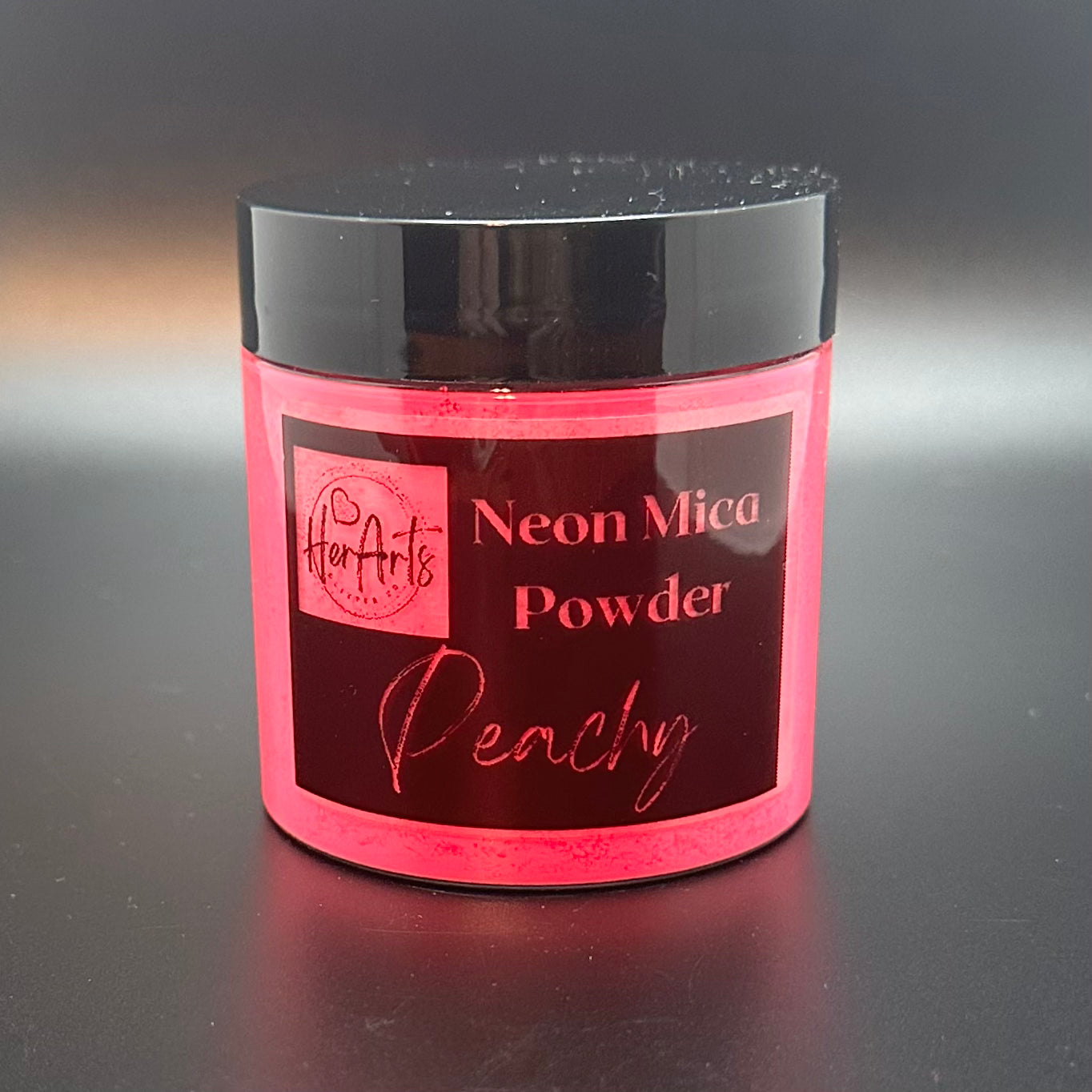 Neon Mica Powder, Peachy