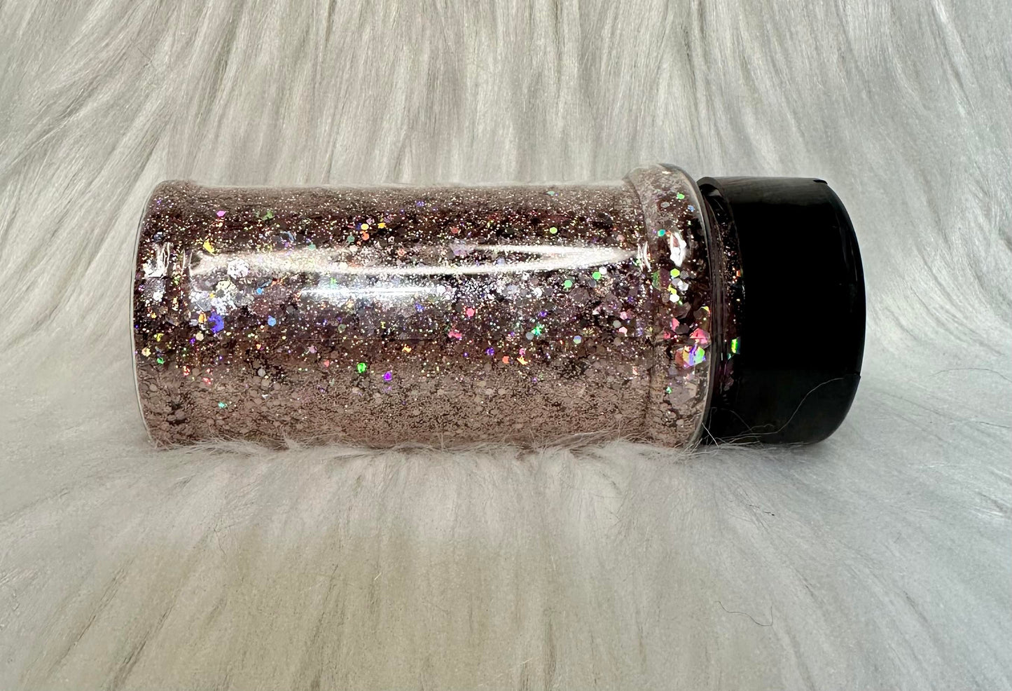 Rose Gold Holographic Chunky Mix Glitter