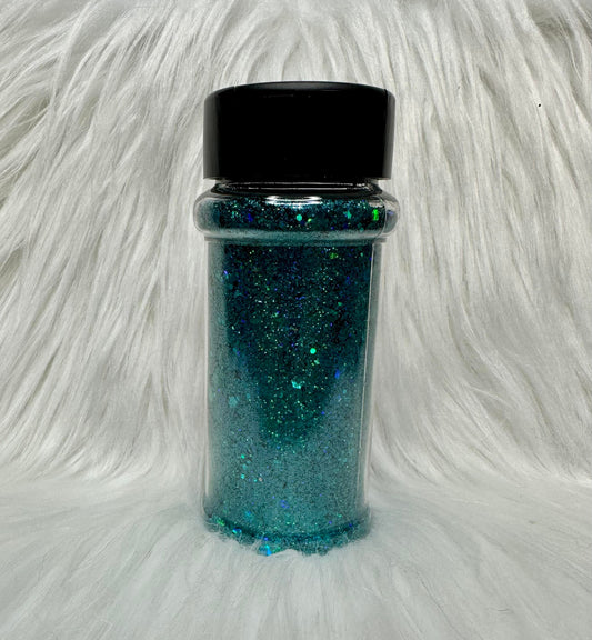 Caribbean Waters Holographic Chunky Mix Glitter