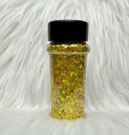 Lucky Duck Holographic Chunky Mix Glitter