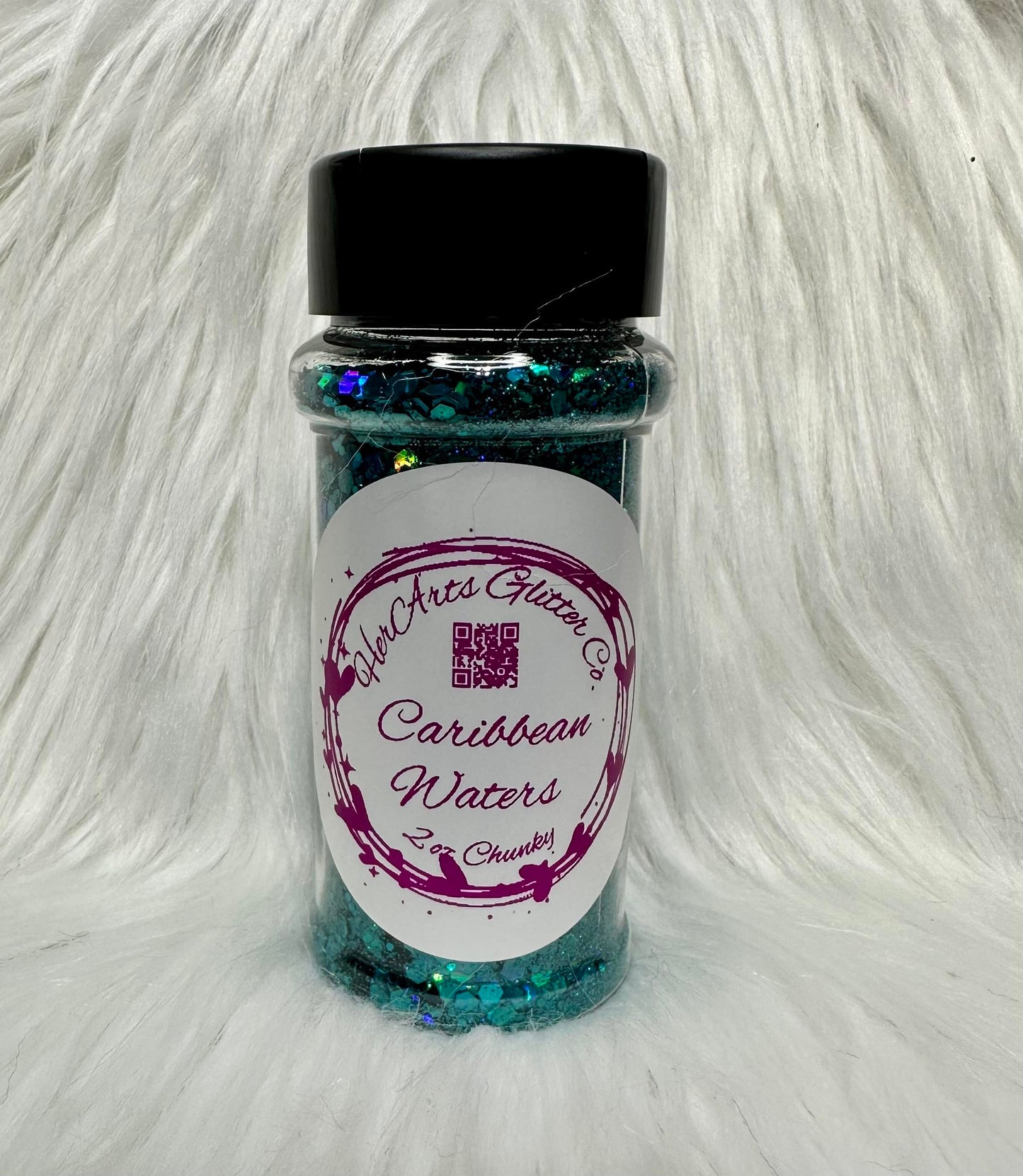 Caribbean Waters Holographic Chunky Mix Glitter