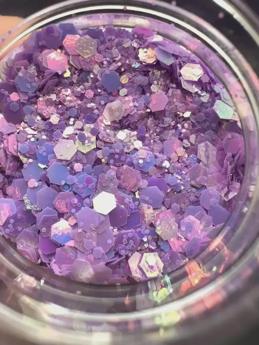 Dream Weaver Chunky Mix Opal Glitter