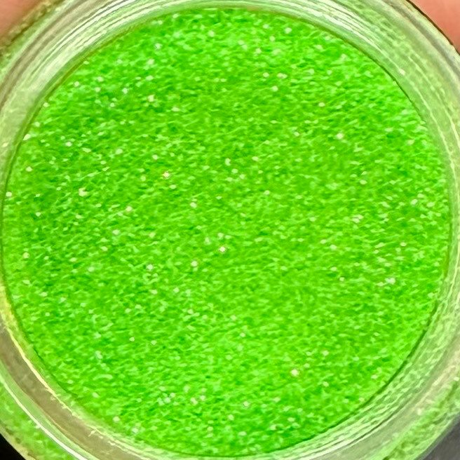 Electric Lime Fine Neon Glow Glitter