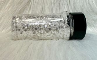 Frosted Glass High Sparkle Chunky Mix Glitter