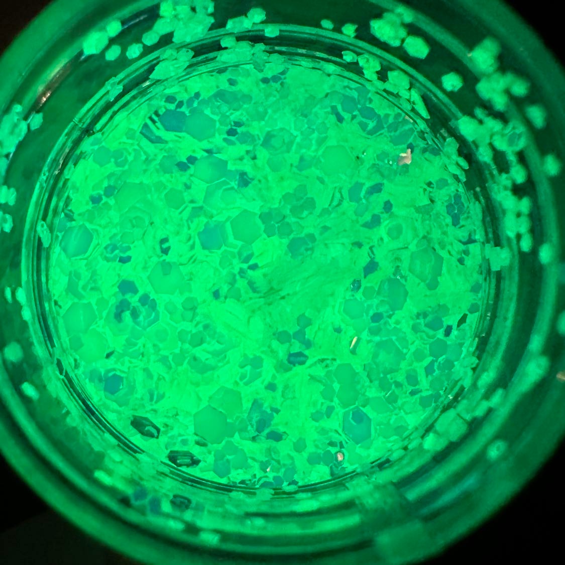 Mermaid Luminous Glow Chunky Mix Glitter