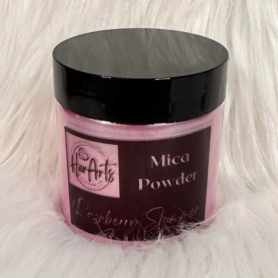 Mica Powder, Raspberry Shimmer